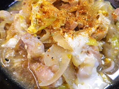 親子丼蕎麦